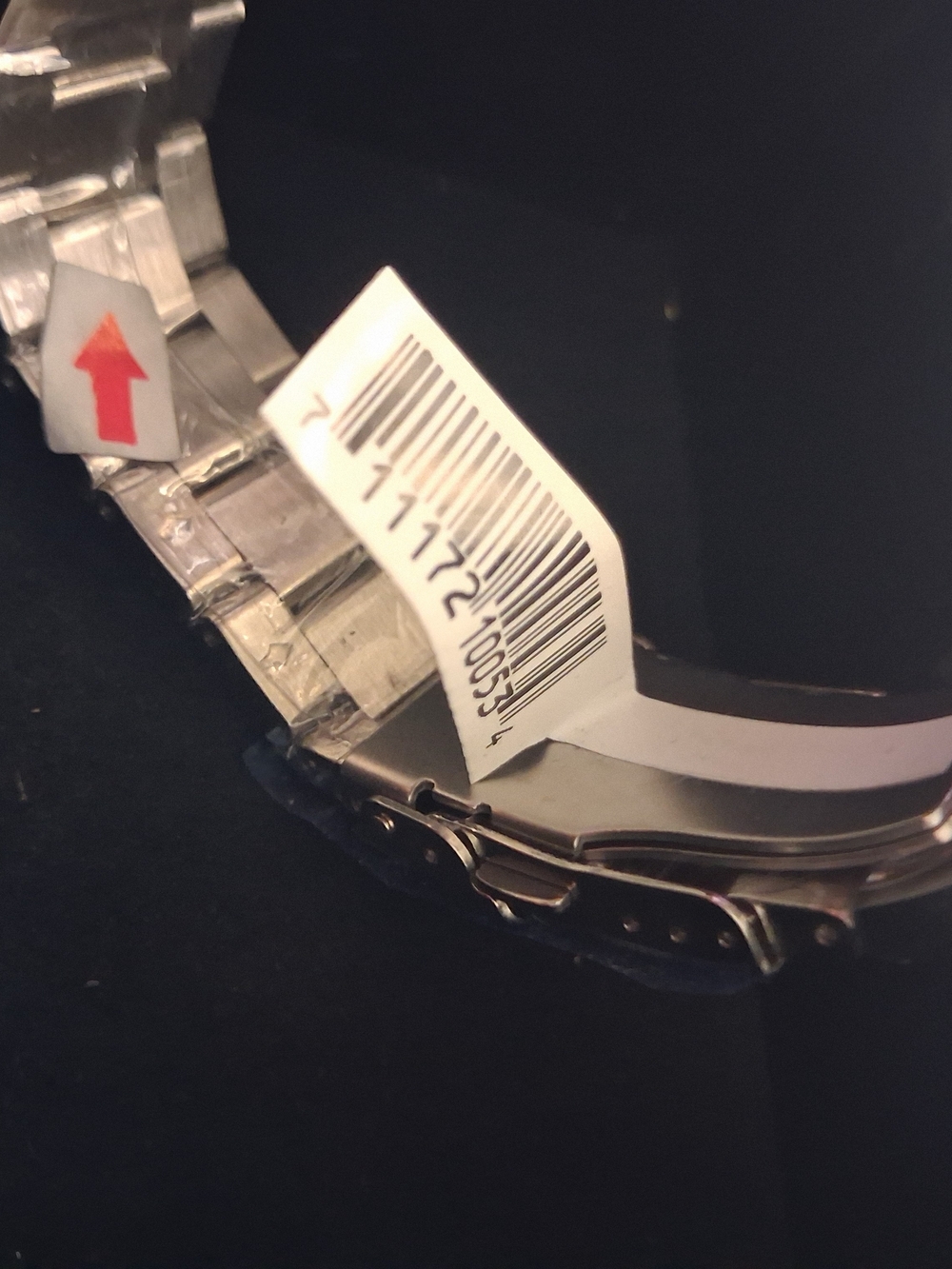 Saks Fifth Avenue Stainless Steel Automatic Watch - Black Dial. NEW - Picture 12 of 15